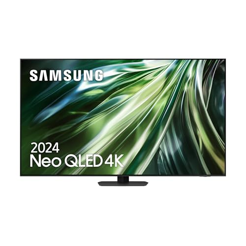 SAMSUNG TV Neo QLED 4K 2024 50QN90D Smart TV de 50' con Resolución 4K Mejorada, Más Altavoces Que Nunca, el Mejor Smart TV y Motion Xcelerator 144Hz