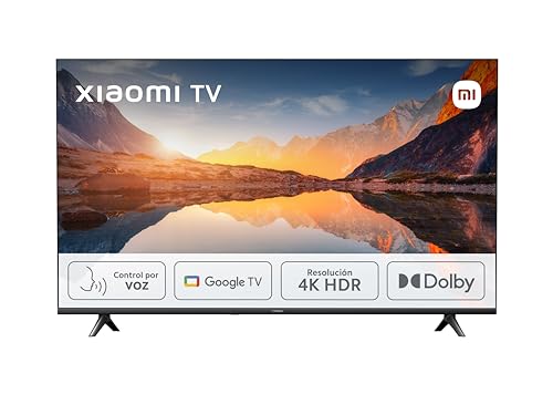Xiaomi TV A 2025 43' - Smart TV 4K HDR, Google TV, Control por Voz, Dolby, Negro