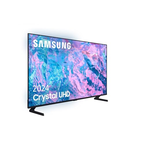 SAMSUNG TV Crystal UHD 4K 2024 50CU7095 Smart TV de 50' con PurColor, Procesador Crystal UHD, SmartThings, Contrast Enhancer con HDR10+ y Smart TV Powered by Tizen