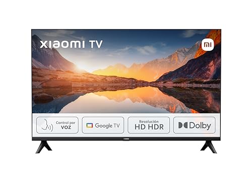 Xiaomi TV A 2025 32' - Smart TV HD HDR, Google TV, Control por Voz, Dolby, Negro