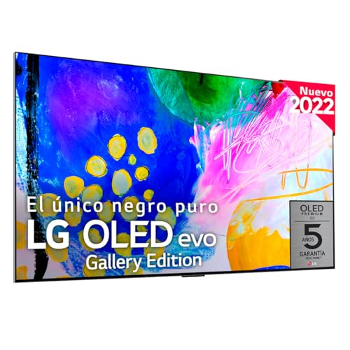 LG OLED65G23LA 65' - 4K OLED EVO, Smart TV, webOS22, Procesador Máxima Potencia 4K, HDR, HDR Dolby Vision y Dolby Atmos, Gaming, Alexa/Google Assistant
