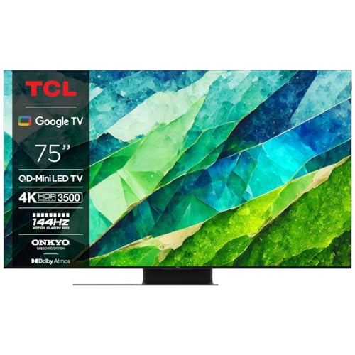 TCL Smart TV 75C855 4K Ultra HD LED HDR AMD FreeSync 75'