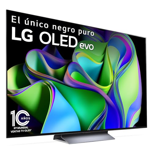 LG OLED65C34LA 65', 4K OLED, Smart TV, HDR10, webOS23, Procesador Alta Potencia, Dolby Vision, Dolby Atmos, Gaming, Alexa/Google Assistant