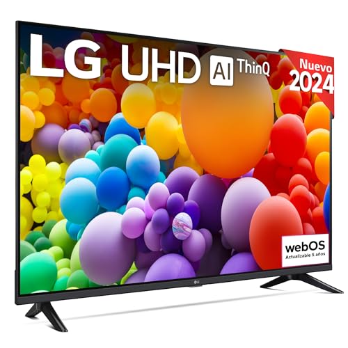 LG 55UT73006LA 55 ',UHD 4K, Serie UT73, Smart TV, WebOS24, Procesador a5, HDR10, Dolby Digital Plus, SmartTV, 3840x2160, Negro