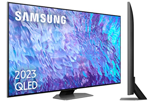 SAMSUNG TV QLED 4K 2023 65Q80C Smart TV de 65' con Direct Full Array, Procesador Neural 4K con IA, Real Depth Enhancer, 40W con Dolby Atmos® y Motion Xcelerator Turbo+