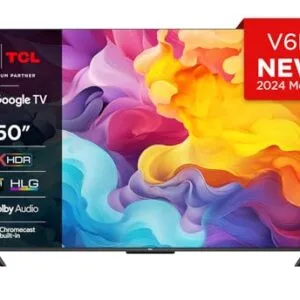 TCL 50V6B 50" 4K Ultra HD, HDR TV, Smart TV Powered by Google TV (Dolby Audio, Motion Clarity, Control por Voz, Compatible con Google Assistant, Chromecast Integrado)¡¡OFERTAS TELEVISORES!!