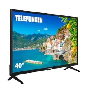 Telefunken 40DTF724 - TV 40 Pulgadas Resolución Full HD 1920 x 1080, Diseño sin Marcos, DVBT2/S2/C- ¡¡OFERTAS TELEVISORES!!