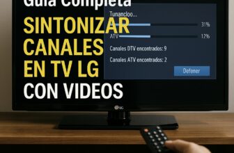 Cómo Sintonizar Canales Televisor LG