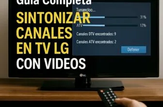Cómo Sintonizar Canales Televisor LG