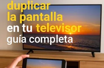 como duplicar pantalla en televisor