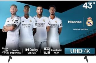 Hisense 43A6N: la Smart TV 4K de 43″ más vendida por menos de 400€ (análisis 2026)