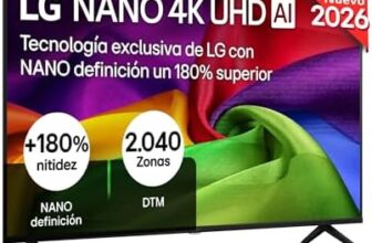 LG 50NU800B6LC Smart TV Nano 4K 50 pulgadas 2026