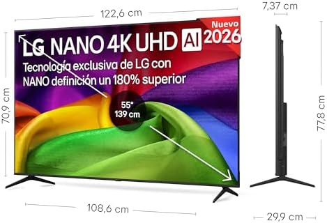 LG 55NU800B6LA vista 2