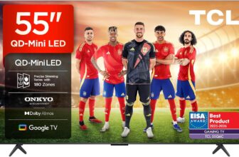 TCL 55Q6C: análisis QD-Mini LED, Onkyo 2.1 y gaming 144Hz (precio y opiniones 2026)