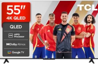 TCL 55T69C 55 Pulgadas QLED 4K HDR10+ Smart TV
