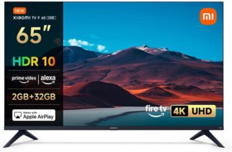Xiaomi TV F 65 pulgadas: 4K, Fire TV y Alexa por 399 €