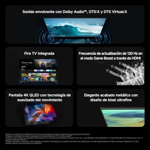 Xiaomi TV F Pro 65 funciones Fire TV, Alexa y conectividad