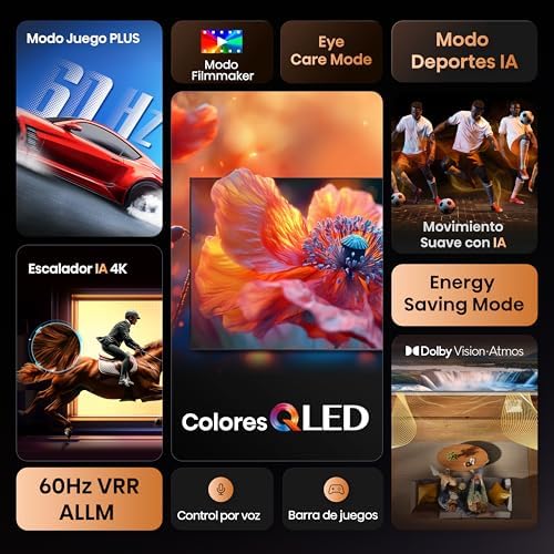 Hisense 50E7Q vista 2