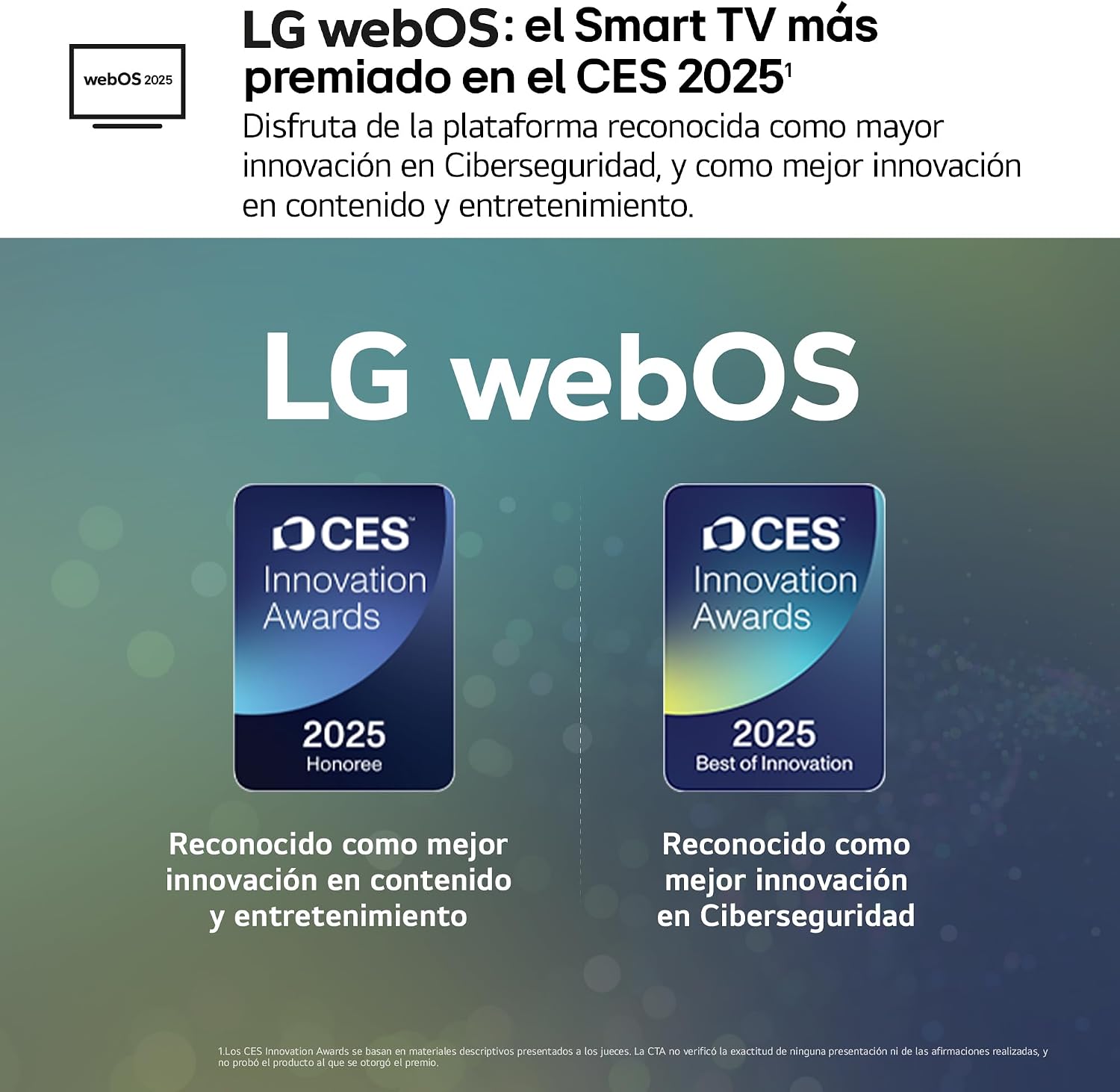 webOS del LG 32LR60006LA