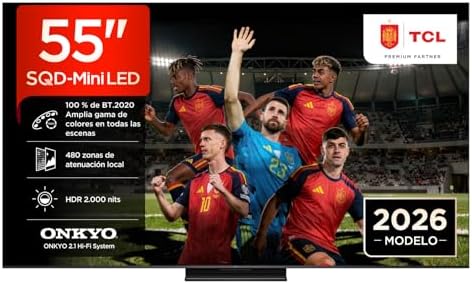 TCL 55Q7D Pro 55 pulgadas SQD-Mini LED 4K 144 Hz, Google TV