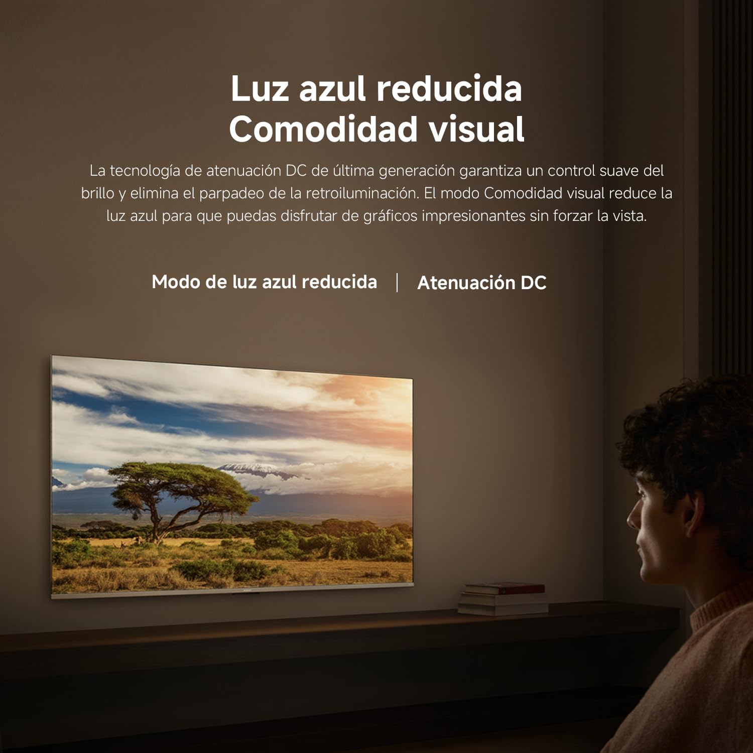 Modo de luz azul reducida de la Xiaomi TV F 50