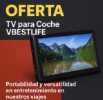 TV para Coche VBESTLIFE: Portabilidad y Versatilidad en Entretenimiento en nuestros Viajes.