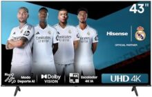 Hisense 43A6N: la Smart TV 4K de 43″ más vendida por menos de 400€ (análisis 2026)