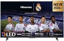 Hisense 55E7S Pro: Smart TV Hi-QLED 55 pulgadas 144Hz con 23% de descuento