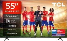 TCL 55Q6C: análisis QD-Mini LED, Onkyo 2.1 y gaming 144Hz (precio y opiniones 2026)